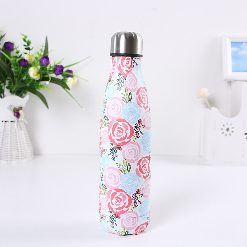 Vacuum Stainless Steel Cola Bottle Heat Preservation Portable Sports Water Cup 959260387276