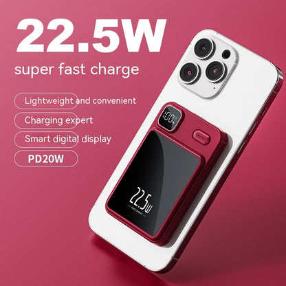 Magnetic Power Bank 20000 MA Large Capacity Fast Charging Mobile Power Gift - 图片 2