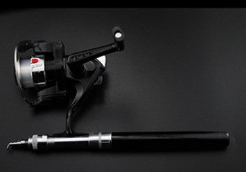 Pen pole suit Mini Mini spinning wheel fishing rod telescopicshort fishing rod 959978354371