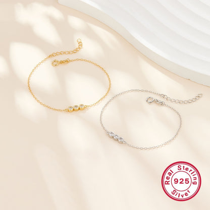 925 Silver Bracelet Women's European And American - HD Wireless Product #3