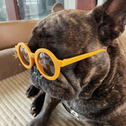 New Fashion Pet Sunglasses Round Frame 95bc69a8 552a 4bd4 8fac c23d60ffe64a