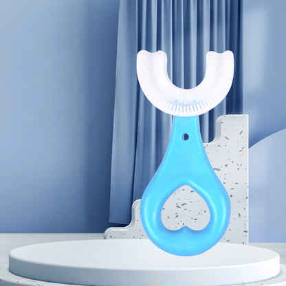 Children's U-shaped Food Grade Soft Rubber Toothbrush 95d91857 ea23 4d08 a79d fb6c62f7cdec ed358b1a a2a0 45b1 9cbc 7dd62fca83