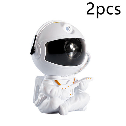 Mini Version Of Astronaut Star Projection Lamp Creative Gift Atmosphere Decorative Lamp Colorful Flowing Starry Night Light 9