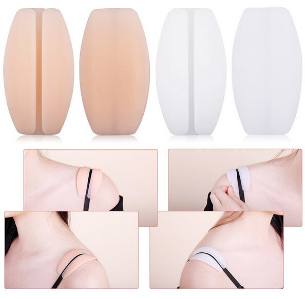 Silicone shoulder pad non-slip shoulder strap pad underwear decompression shoulder pad 96195776343