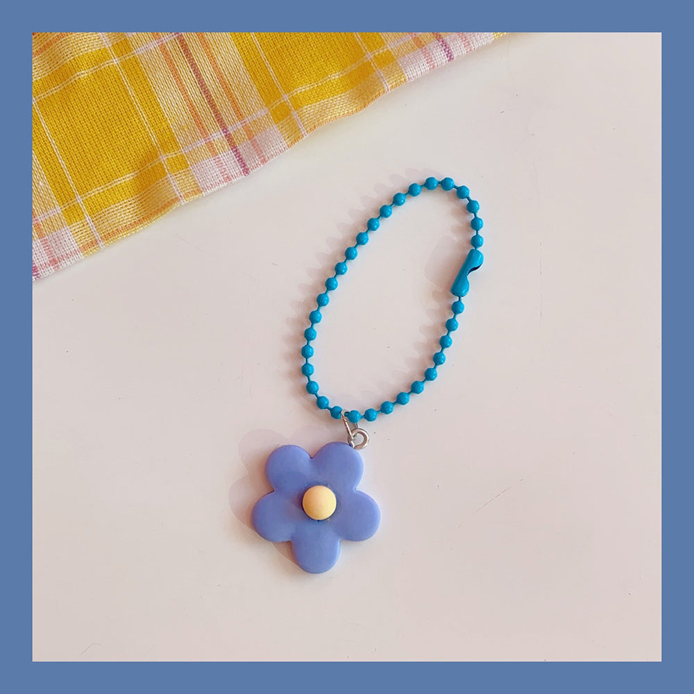 Fashion Colorful Flower Shape Pendant Keychain 96339ab8 26e9 4adc 8cba 7516944dc12b