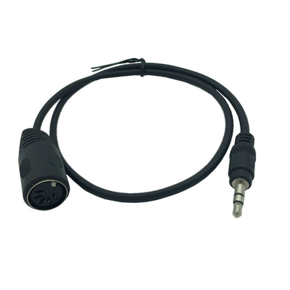35 Male To DIN 5p Female Audio Plug To MIDI Adapter Cable Audio MIDI DIN 5PIN Cable - HD Wireless Product #8