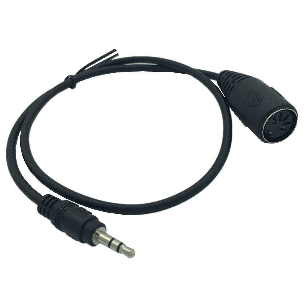 35 Male To DIN 5p Female Audio Plug To MIDI Adapter Cable Audio MIDI DIN 5PIN Cable - HD Wireless Product #5