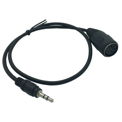35 Male To DIN 5p Female Audio Plug To MIDI Adapter Cable Audio MIDI DIN 5PIN Cable - HD Wireless Product #5