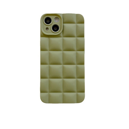Solid Color Plaid Olive Green Applicable Phone Case 96487995 80a4 4559 84d3 882c1384be63