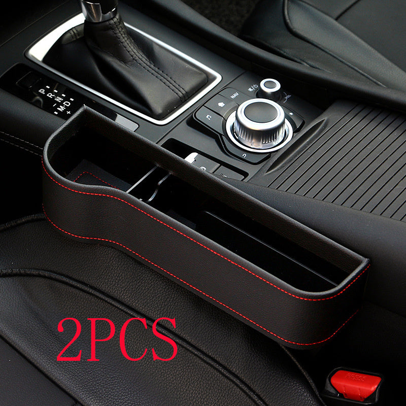 PU Car Organizer Seat Gap Storage Box Car Seat Side Slit for Wallet Phone Coins Cigarette Keys Cards Car Accessories 96490594