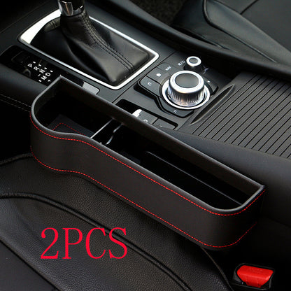 PU Car Organizer Seat Gap Storage Box Car Seat Side Slit for Wallet Phone Coins Cigarette Keys Cards Car Accessories 96490594
