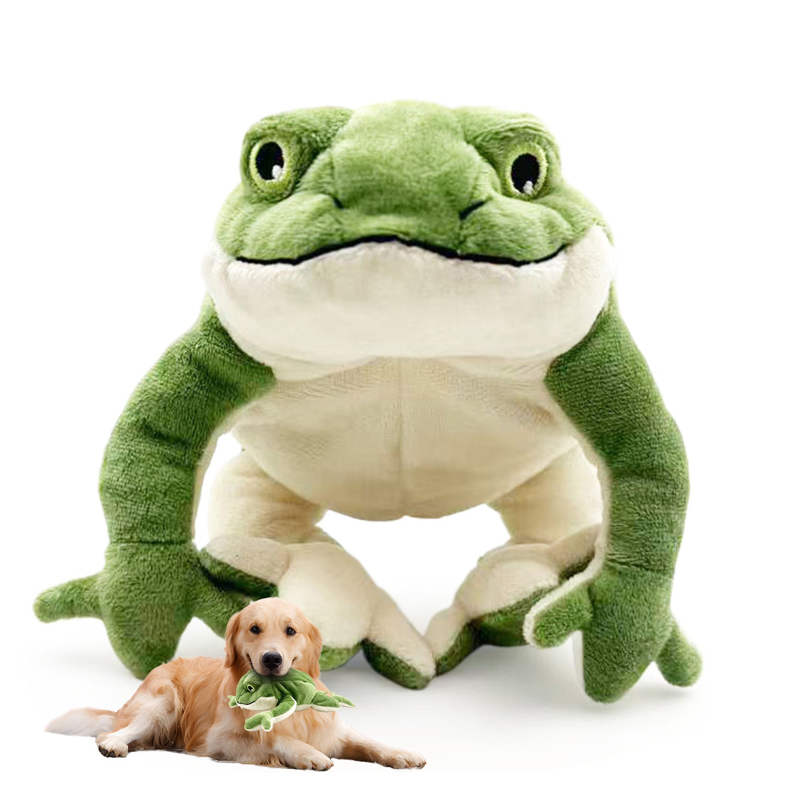 Hot-selling Pet Plush Toys Sound And Bite-resistant Companionship Golden Retriever Magic Fight Teddy Dog Toys New Doll 964969