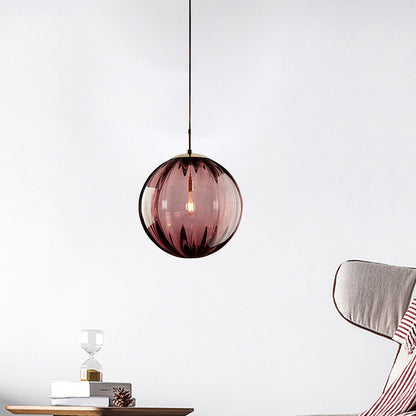 Simple Water-wave Glass Ball Creative Chandelier 964a233c 249f 4c88 9130 95155129b004