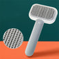 New Pet Cat Dog Hair Brush Hair Massage Comb Open-Knot Brush Grooming Cleaning Tool Stainless Steel Comb 965285af ba60 4352 b