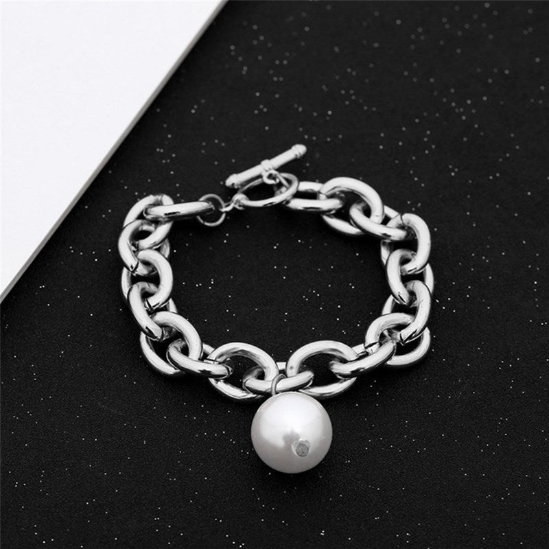 Imitation pearl bracelet 966634916096