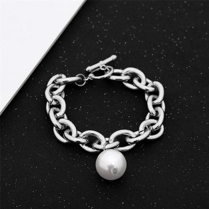 Imitation pearl bracelet 966634916096