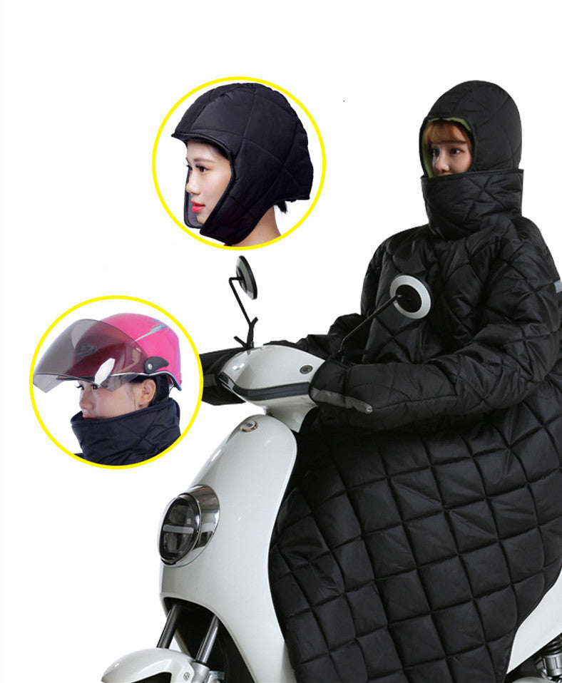 Waterproof Padded And Warm Windbreaker With Handle 9669d928 e756 4aa7 ad6e 06213348bc13