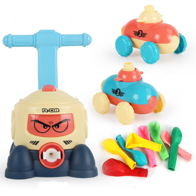 Power Balloon Launch Tower Toy Puzzle  Education Inertia Air Power Balloon Car Science Experimen Toy For Children Gift 967787