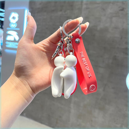 Couple Magnetic Hug Keychain 968fc974 0de1 40ed 94c6 7ceeb14260d6