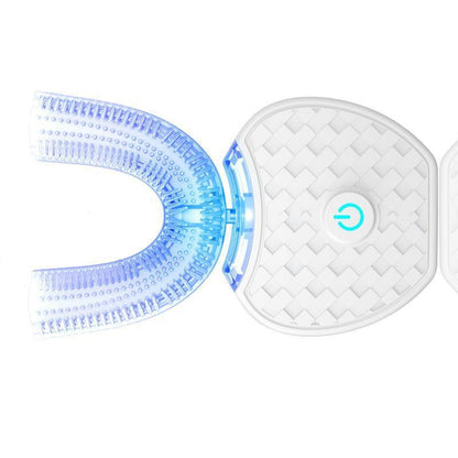 360 Degrees Intelligent Automatic Electric  Toothbrush Waterproof U Type Tooth Brush Whitening Blue Light USB Charging - HD Wireless Product #10