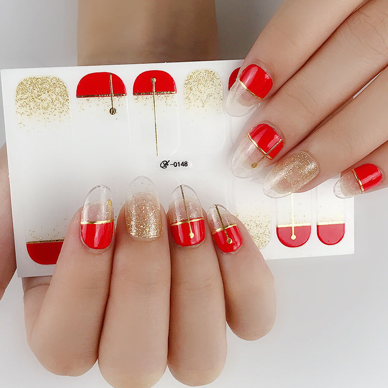 Imitation Nail Art Stickers 3D Hot Nail Stickers 9695161889944
