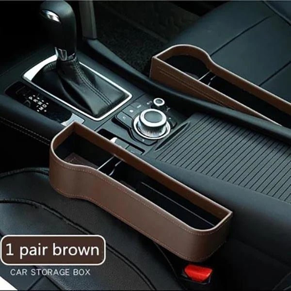 PU Car Organizer Seat Gap Storage Box Car Seat Side Slit for Wallet Phone Coins Cigarette Keys Cards Car Accessories 96953202