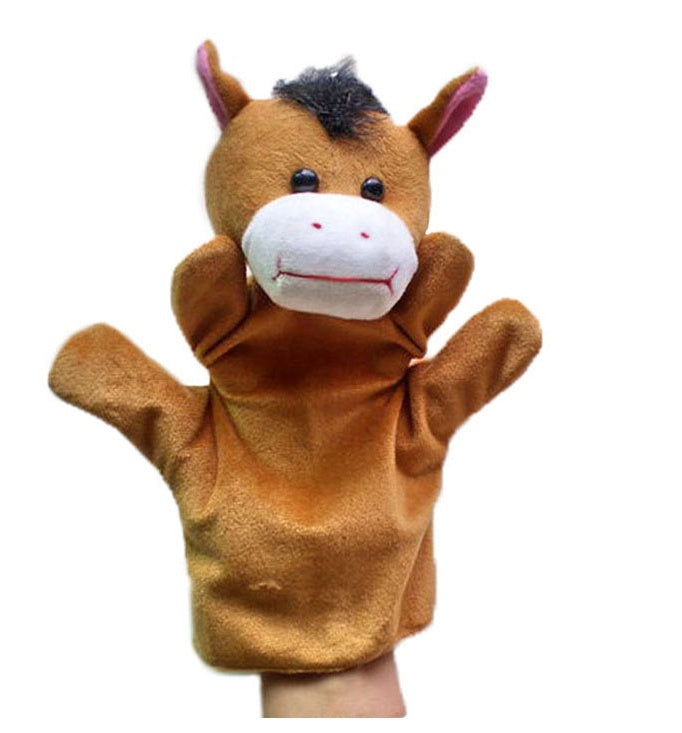 Hand puppet 28 plush toy big hand puppet preschool teaching aid 9699801266877