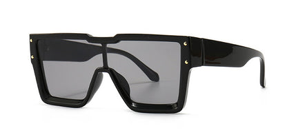 Oversized One Lens Square Sunglasses Fashion Men Women 96a164f2 4acd 433e a5eb e5a8d0687624