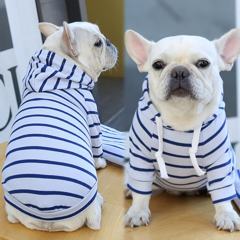 Pet Dog Cat Hoodie Striped Clothes 96afb525 0424 4a0a 9dab 0621656762a3