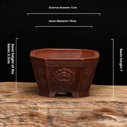 Purple Sand Flowerpot Classical Square Stick Bottle Desktop 96b332bb 3fe4 473f 9946 714342ab752a