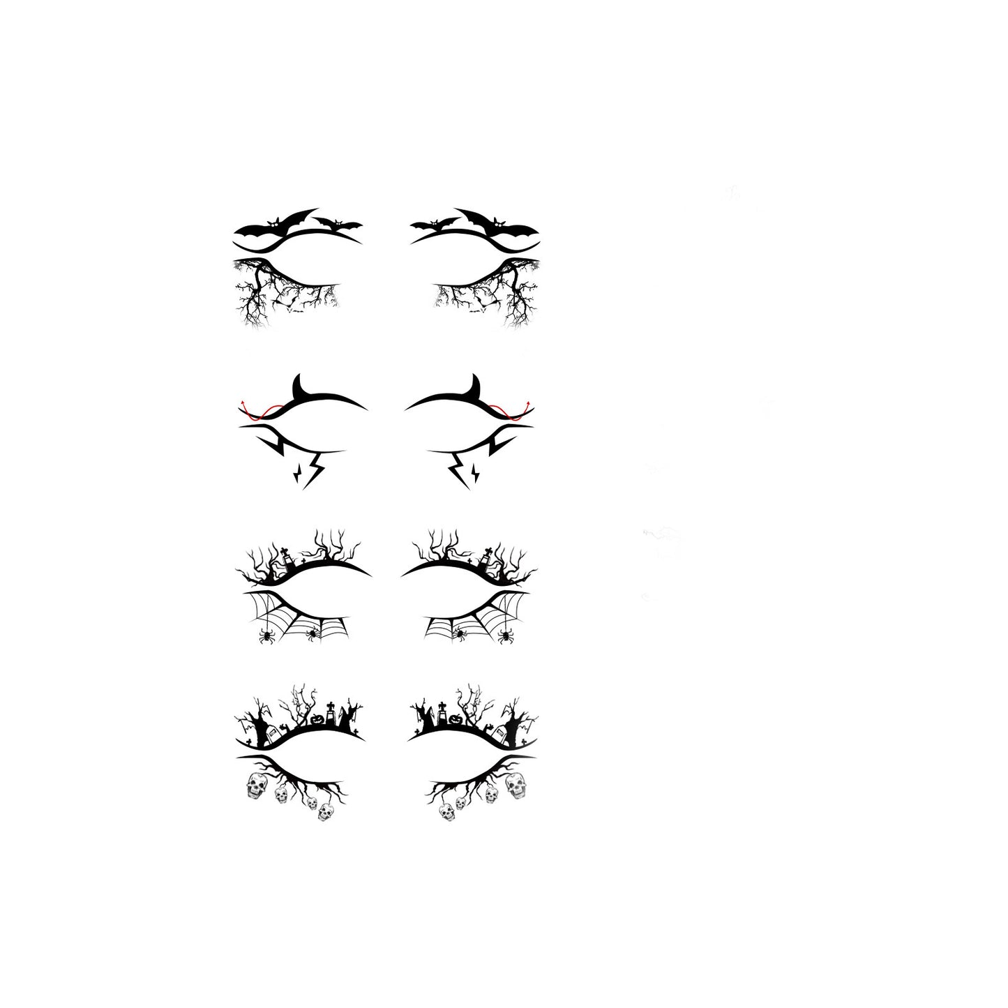 Halloween Eyeliner Stickers Party Makeup Tools 96b534a9 10cf 486c a615 07ef6427cb26