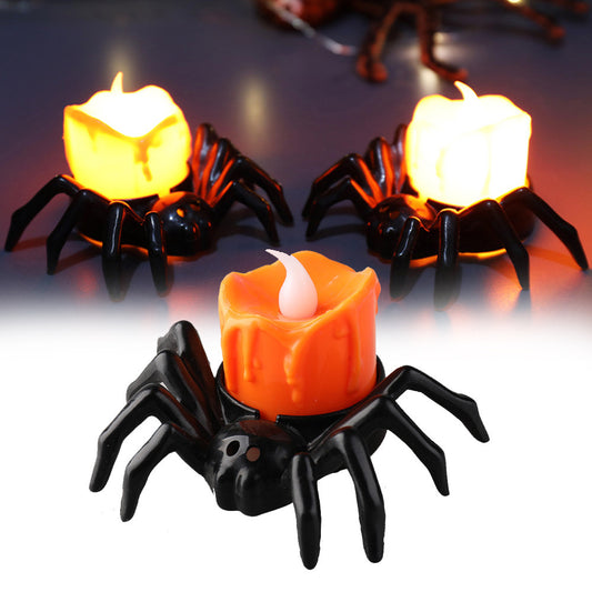 Halloween Festival Atmosphere Creative Halloween Spider Candlestick Ornaments 96c561df c0a9 45b6 979e d168131bb99d