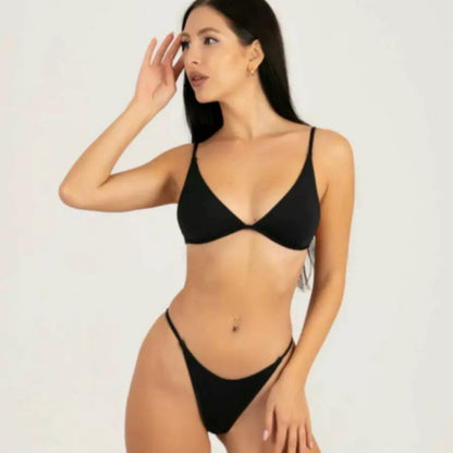 No Sun Marks Breathable Banded Bikini Swimsuit 96cc48f4 ca7a 4b90 8618 4799036c0f59