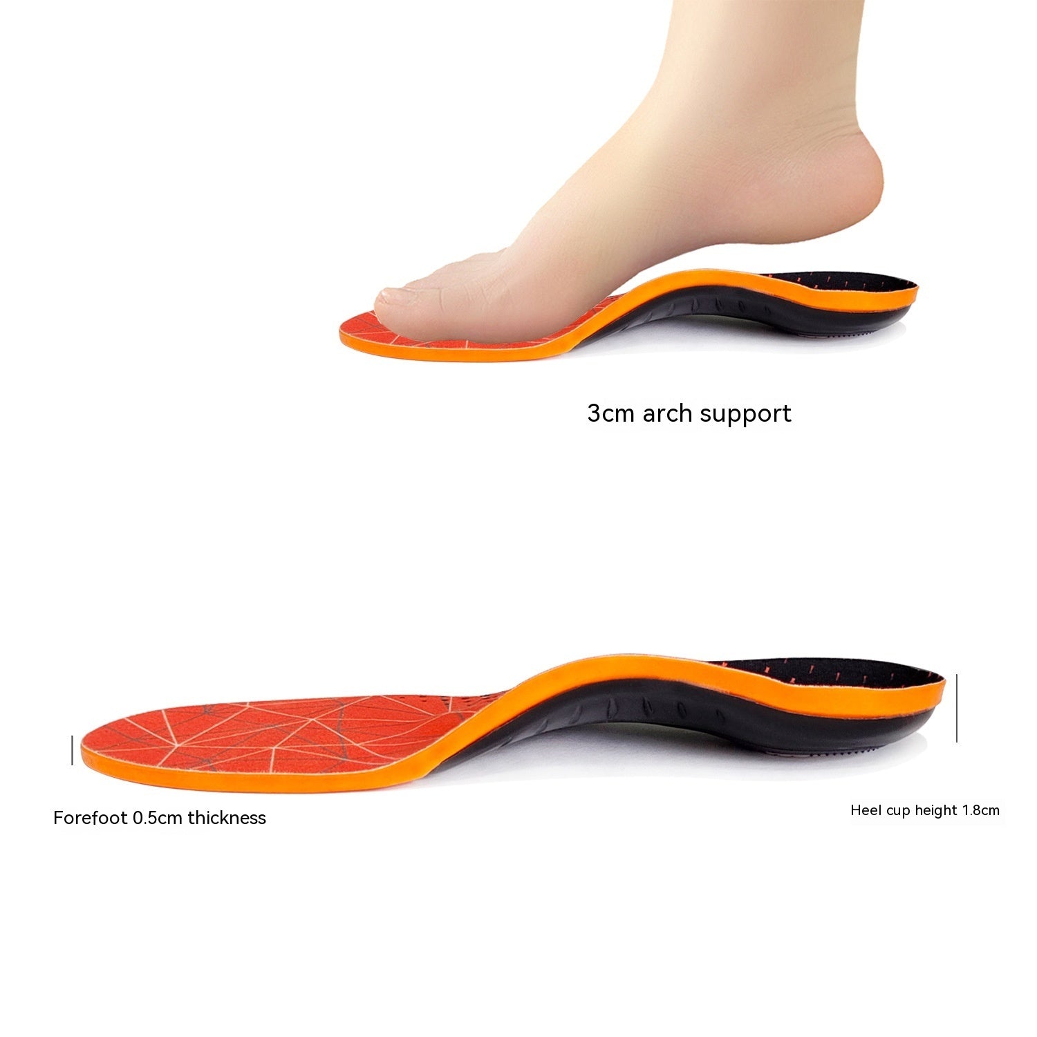 Flat Arch Support Orthopedic Insole 96f7f738 6471 4d6a 8385 7220dd290792