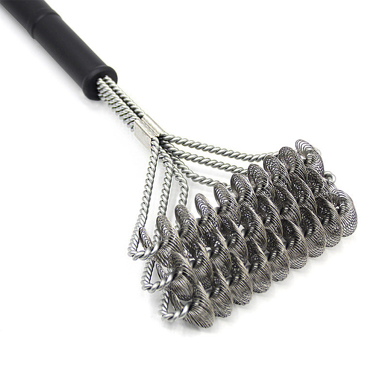 Barbecue Grill BBQ Brush Clean Tool Stainless Steel Wire Bristles Non-stick Cleaning Brushes 970578512199