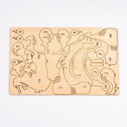 Wooden 3D animal puzzle 9709746353307