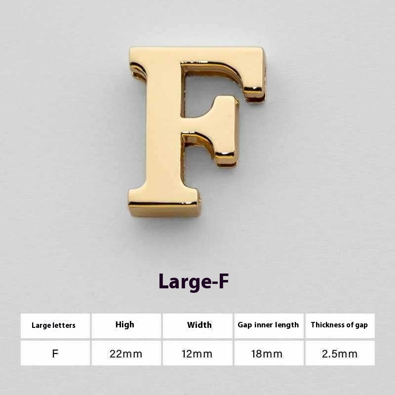U Perforated 26 English Letters Hardware Accessories 97109234 cb82 43f8 a082 1e651dda181e trans