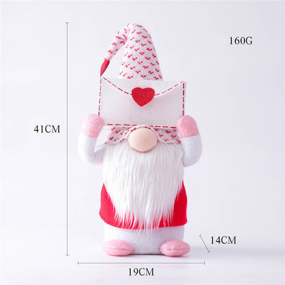Rudolph Valentine's Day Doll Ornaments 971233841335
