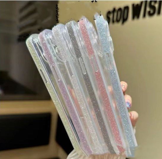 Glitter Frame Phone Case Transparent And Creative Mirror Glass Protective Cover 9721a5e1 f5da 4cf3 8d4c b84c1175f8df
