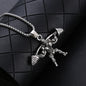 Stainless Steel Hip Hop Barbell Weightlifting Fitness Pendant Necklace 972f5dc6 e089 445c af38 e56ae0d1af56