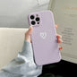 Simple Love Fine Hole Soft Shell Straight Edge Phone Case - 图片 9