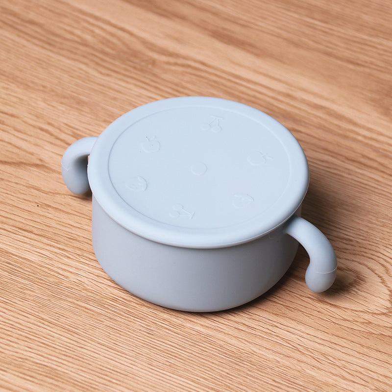 Go Out Carry Cover Dustproof Children's Silicone Snack Bowl 9747211e a1f6 4d9d aa4c 7187cf805b34