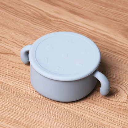 Go Out Carry Cover Dustproof Children's Silicone Snack Bowl 9747211e a1f6 4d9d aa4c 7187cf805b34