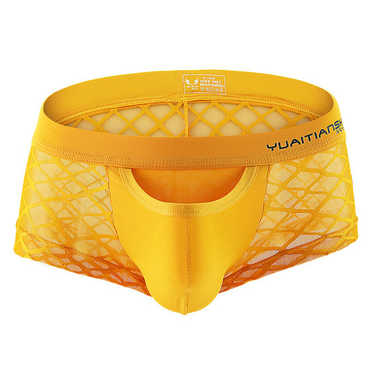 Men's Underwear Breathable Sexy Nylon Mesh Underwear Youth Boxer Briefs 974cd6b5 11b5 421e 9c0b f861636c8462