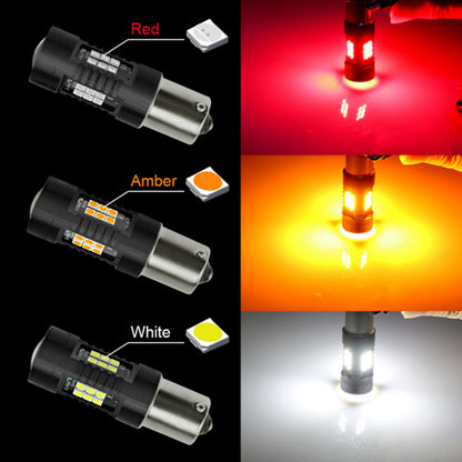 Automotive LED turn signal 1156 1157 BA15S 2835 3030 21SMD S25 reversing brake light 9762320604575