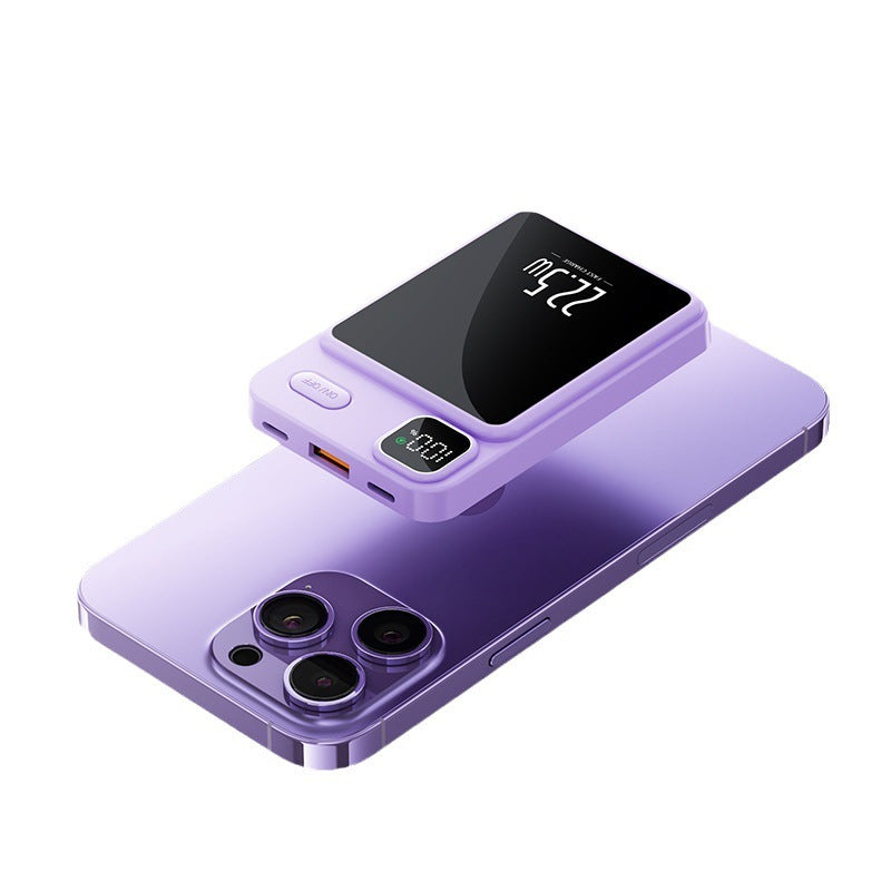 Magnetic Power Bank 20000 MA Large Capacity Fast Charging Mobile Power Gift - 图片 5