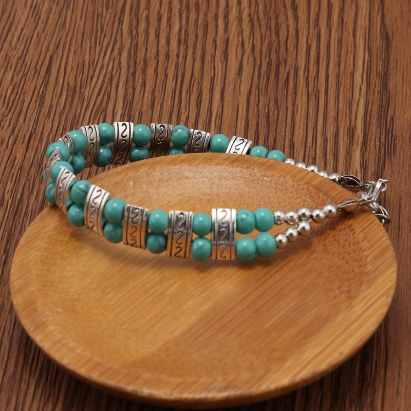 Ethnic Turquoise Bracelet 976650409980