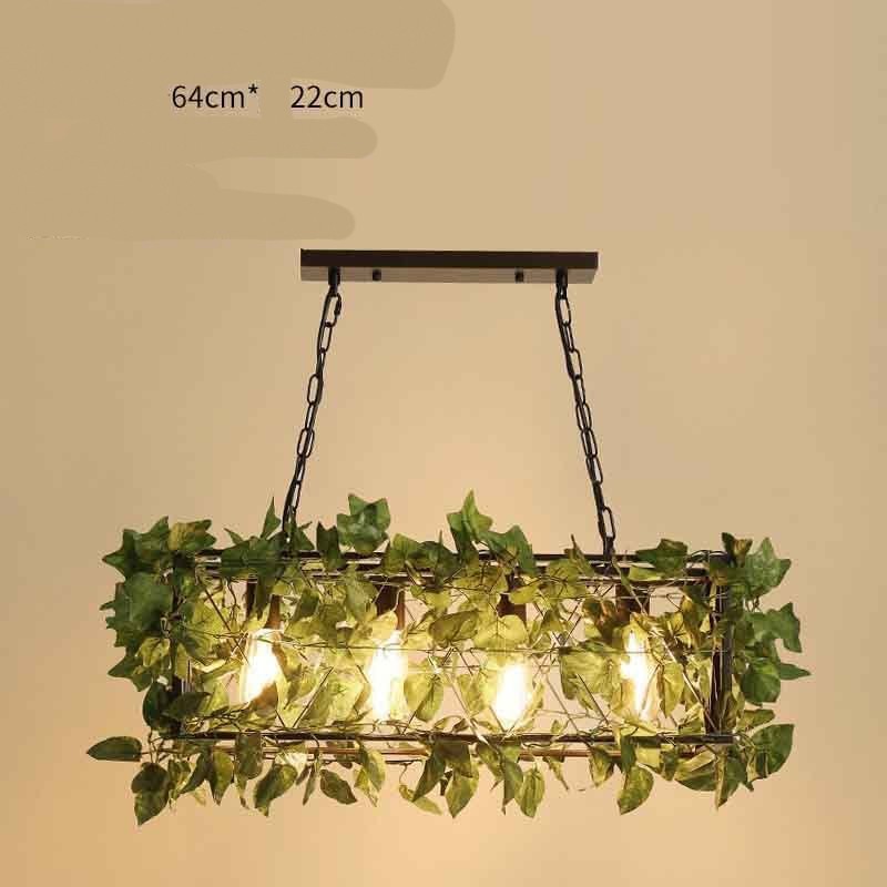 Walnut Chandelier Iron Bar Plant Bird Restaurant 97b2c72d c6dd 4438 aad9 c2ef23951d67