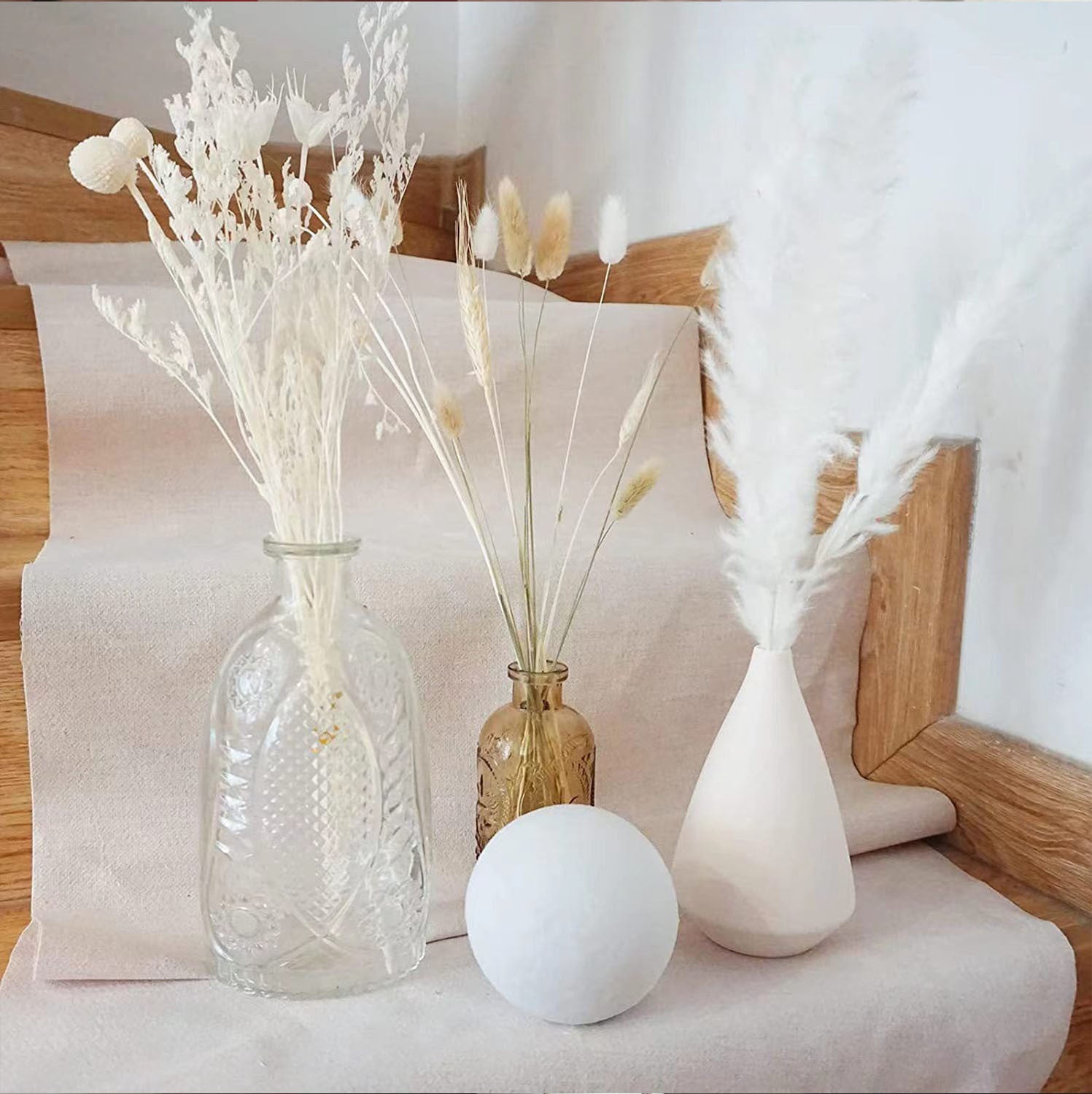 Dried Reed Flower Rabbit Tail Grass Flower Arrangement Ornaments 97bad2e4 13a4 405a a12b cded62cd82de