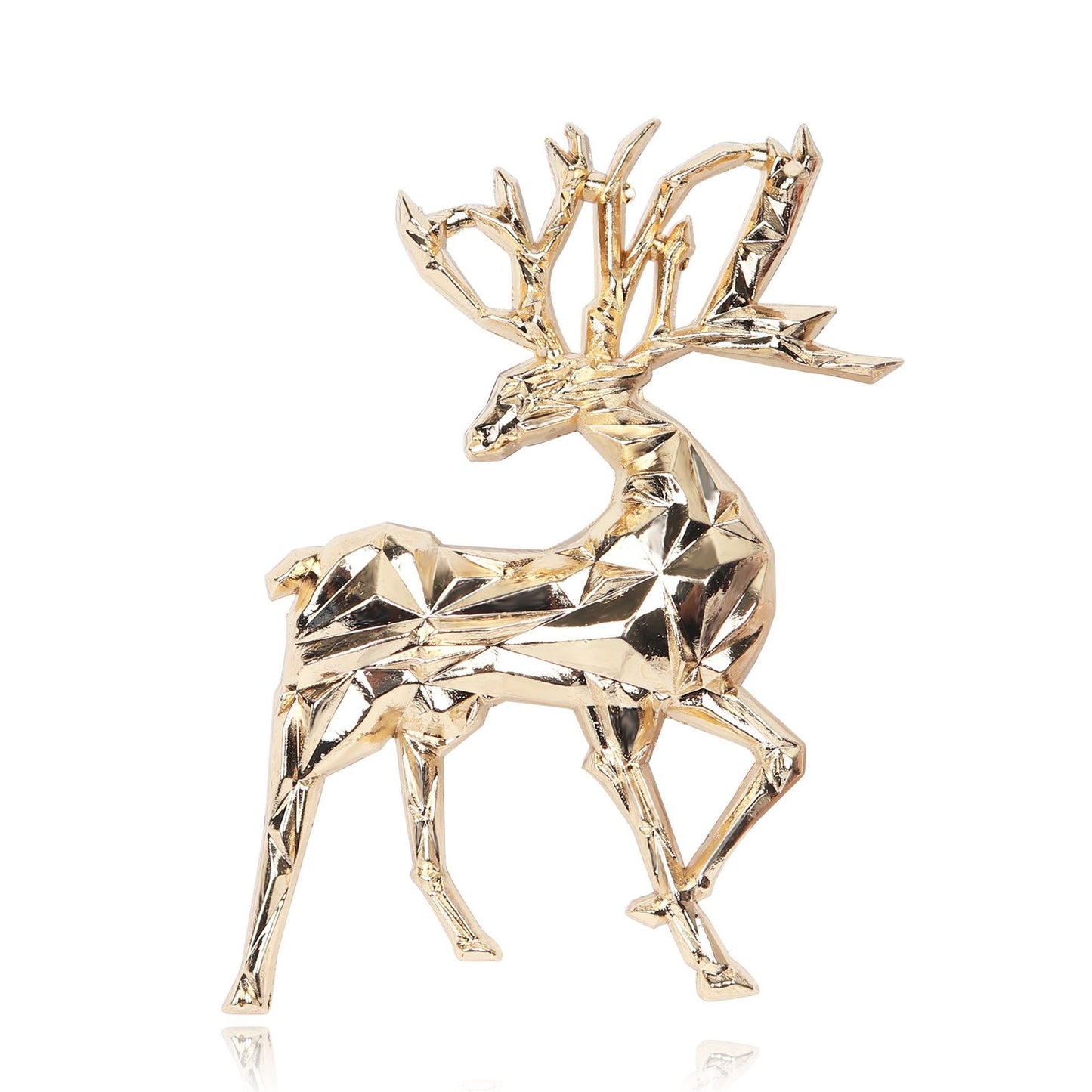 Three-dimensional Fawn Brooch Gold Christmas 97bedc3c 63ed 46c1 b3eb 1c79b7dfe9f2
